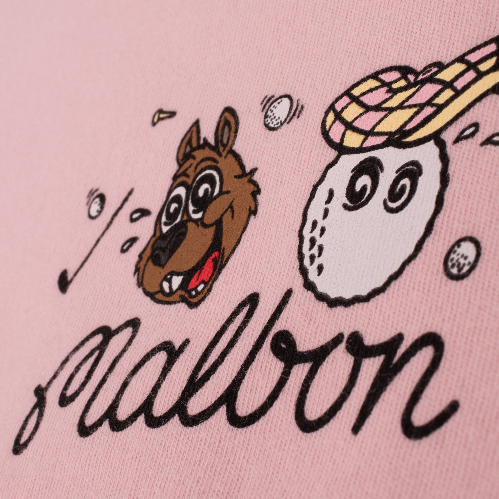 Malbon Two Man Scramble Mens SS T-Shirt Light Pink